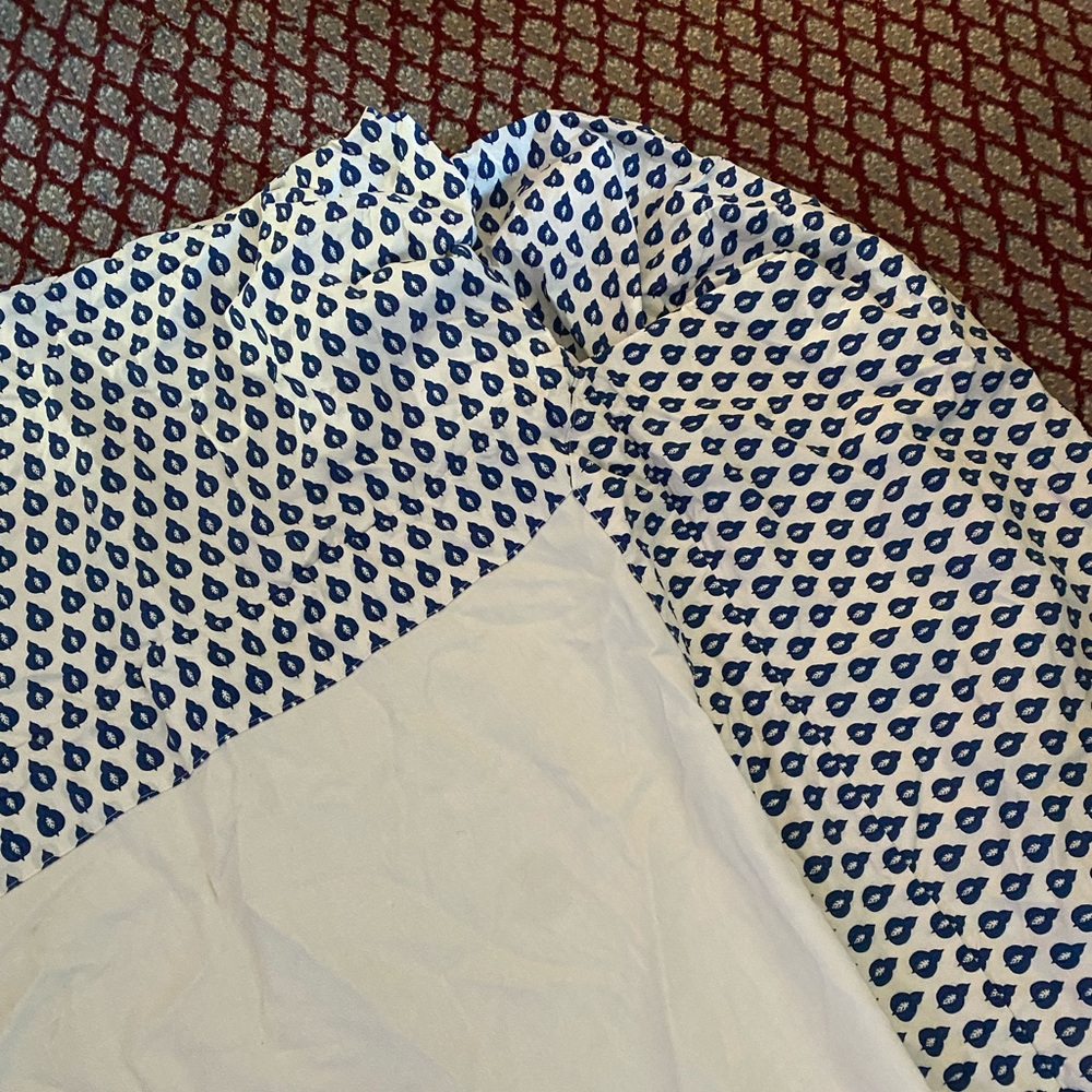 Souleiado France bed skirt double